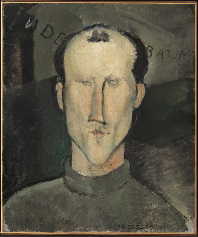 Portrait of Leon Indenbaum (1916) by Amedeo Modigliani.
