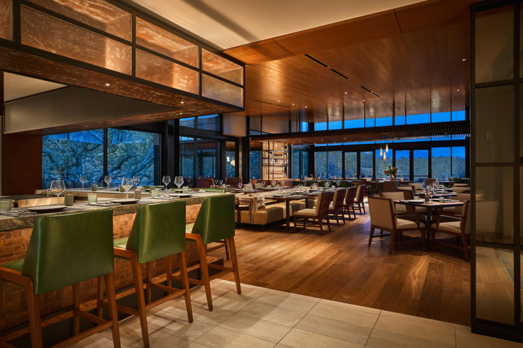 Hazel Hill at Montage Healdsburg places great importance on pairing amazing wines with their California French fare.   (Photo by Christian Horan)