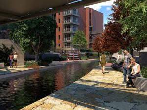 Panther Island Canal rendering