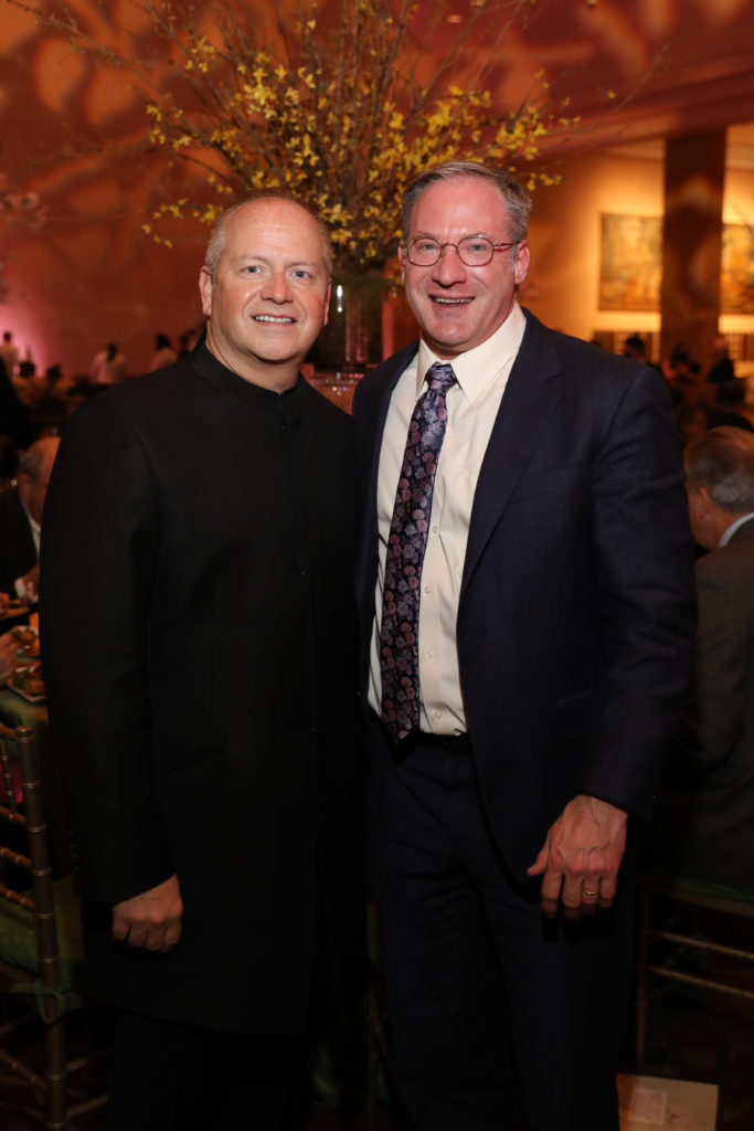 Houston Grand Opera artistic and music director Patrick Summers, Judge Beau Miller (Photo by Priscilla Dickson)