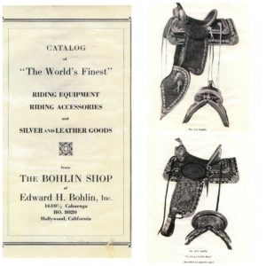 Sid Richardson – Edward H Bohlin saddles are among the most sought after