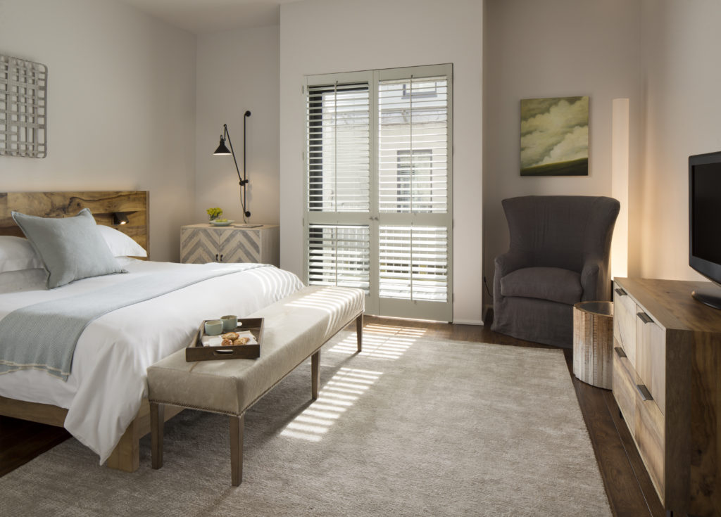 Hotel Healdsburg boasts prime location and luxury convenience. 