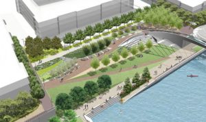 TRV – rendering of potential park systeme access