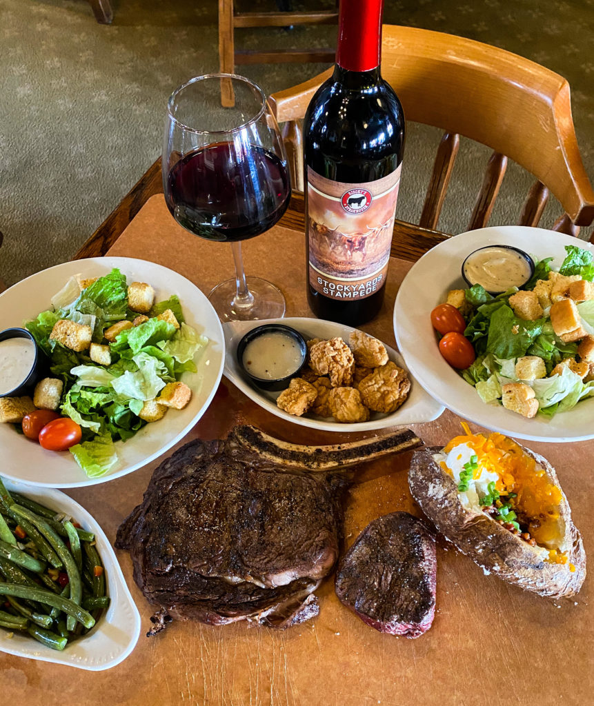 Riscky's Steakhouse Valentine's Day special. Photo courtesy of Riscky's.