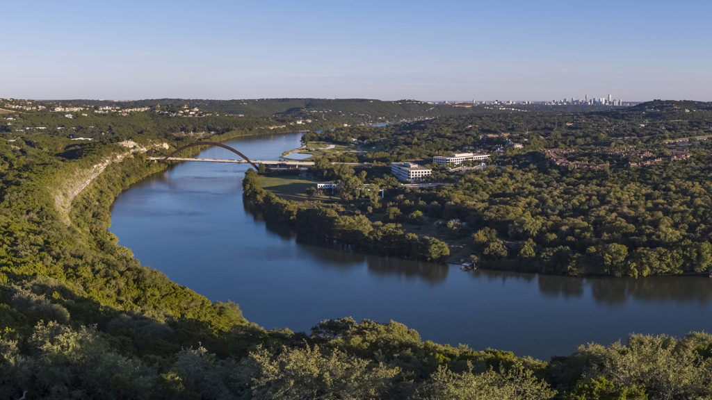 Four Seasons Private Residences Lake Austin will have some of the best views in Austin. (Images by DBOX for Austin Capital Partners)