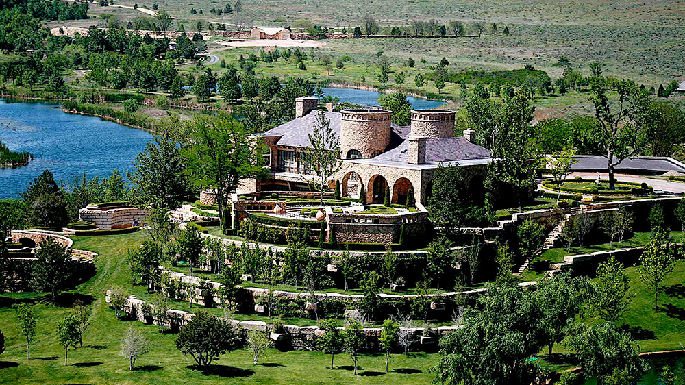 T. Boone Picken's Mesa Vista Ranch in the Texas Panhandle is ranked among the 25 most expensive homes for sale in the world. (Photo courtesy of Hall and Hall)