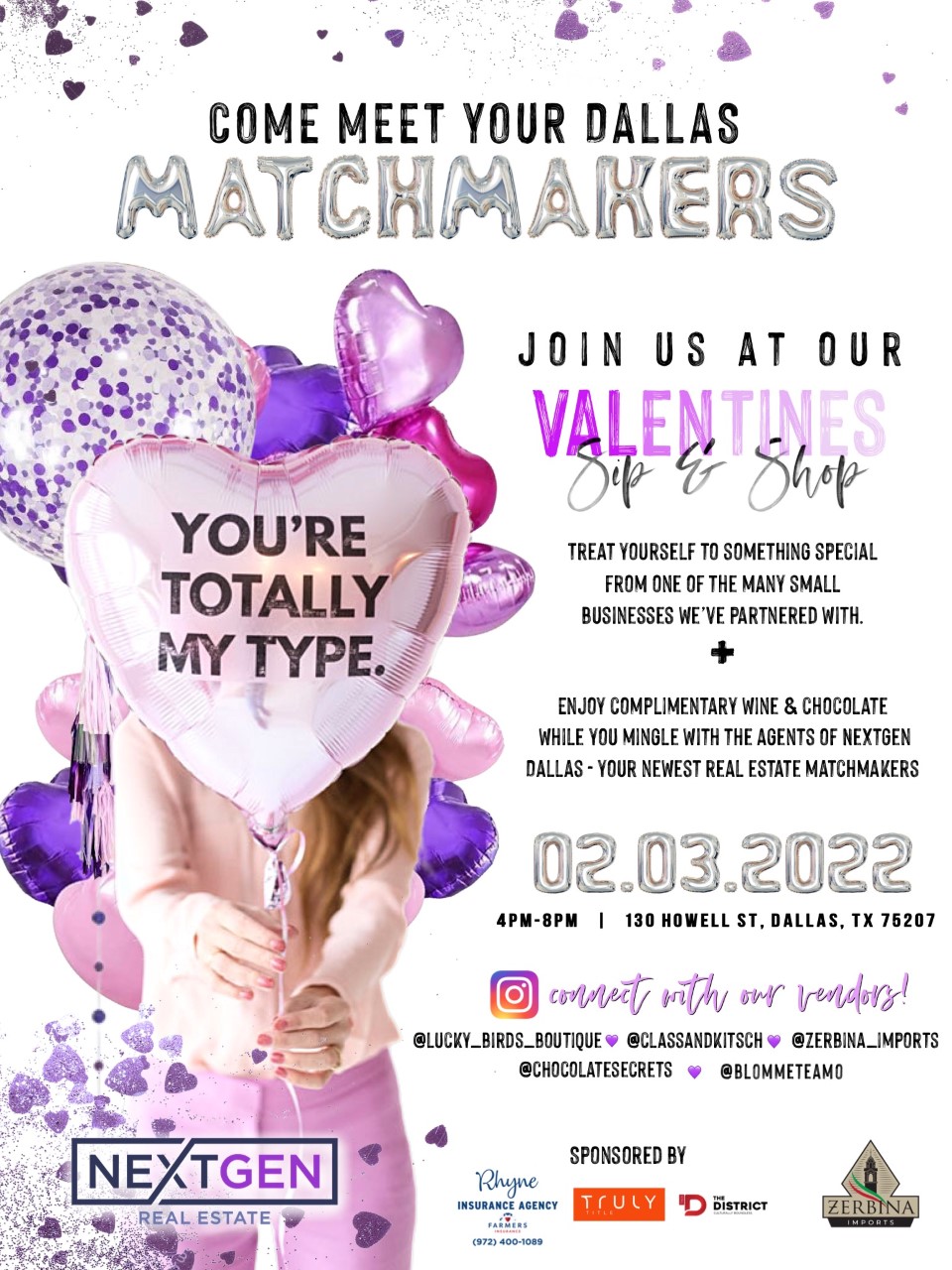 NextGen Realty�s Valentines Sip &amp; Shop Market PaperCity