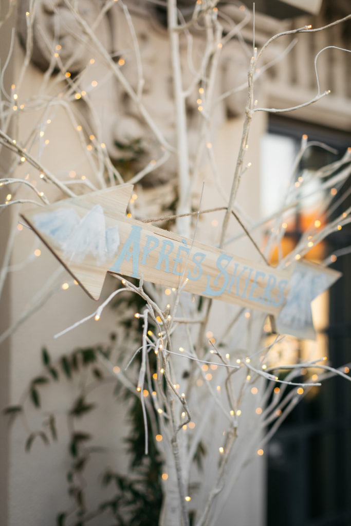 A twinkling party guide. (Photo by Rebecca Patton of Beckley)