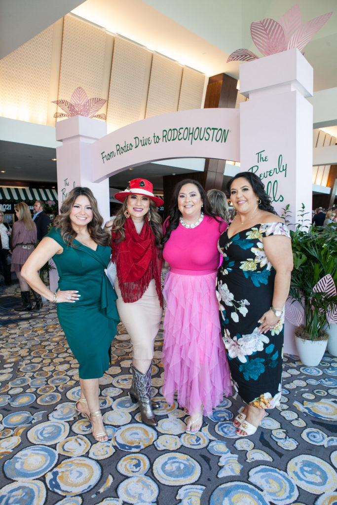 Sonia Padilla, Isela Garcia, Vicki Luna, Susie Molina at the HLS&R Trailblazers Awards luncheon