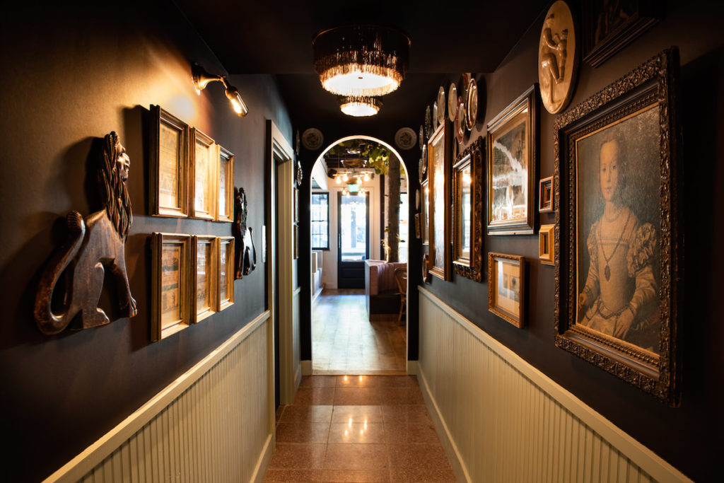 Sister's design features eye-catching vintage pieces. (Photo by Manny Rodriguez)