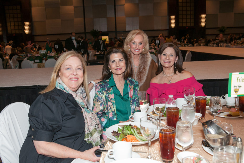 Lory Margraves, Jane Brann, Anne Richardson, Beth Dow at the HLS&R Trailblazers Awards luncheon