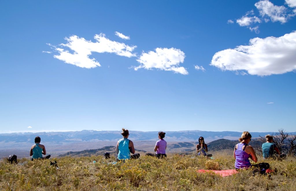 Bitterroot Guest Ranch offers yoga retreats in Dubois, WY (courtesy Visit Wyoming)