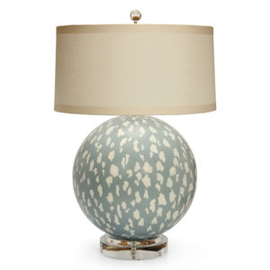 Jan Showers’ “The Lynx Dot Lamp,” 2022 (Photo by Kennon Evett )