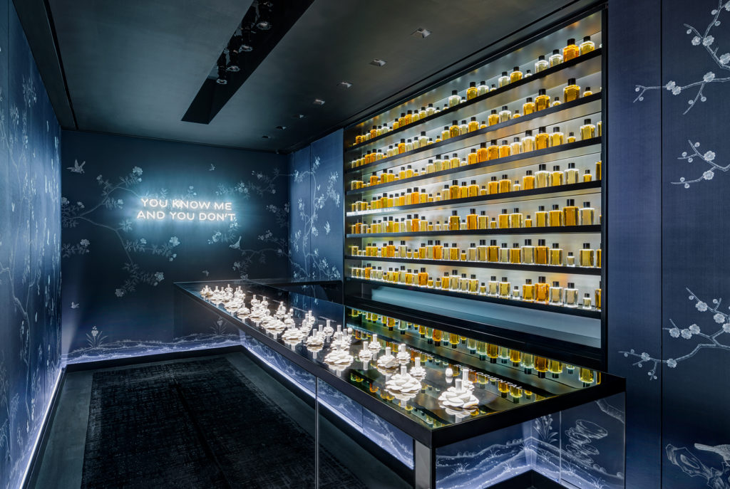 Visitors will be able to experiment from the full array of Chanel fragrances and select three favorites with samples to be taken home.