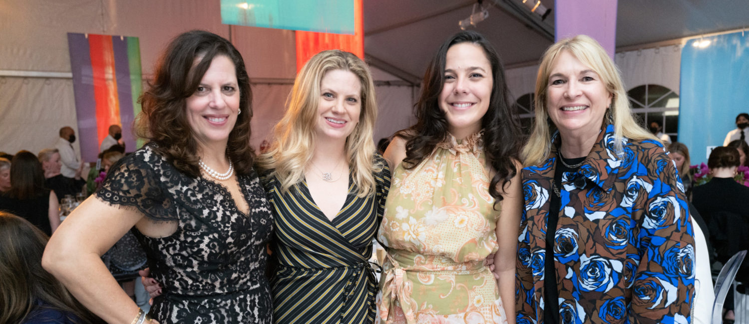 AGN Co-Chairs Isabel Lummis, Elisa Pye, Frances Lummis, and Nancy Abendshein (Photo by Daniel Ortiz)