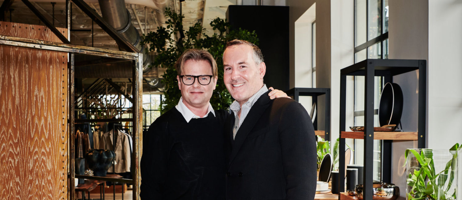 Adam Lippes, Brian Bolke (Photo by Jonathan Zizzo)