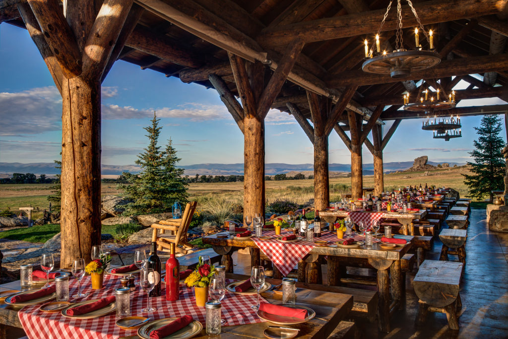 Brush Creek Ranch pulls out all the stops for its guest at this luxury, top-rated resort (courtesy Visit Wyoming)
