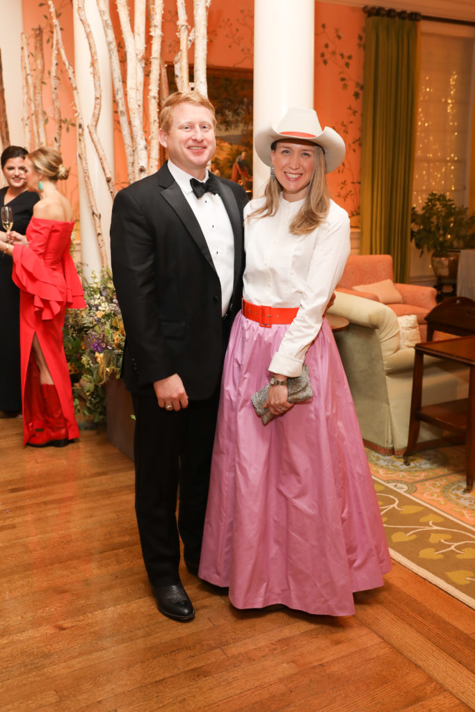 Ben & Katie Eisterhold at the Junior League of Houston Charity Ball. (Photo by Priscilla Dickson)
