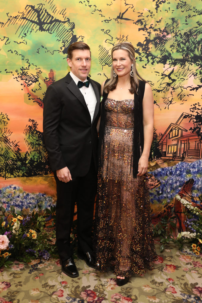 Ben & Bethany Buchanan at the Junior League of Houston Charity Ball. (Photo by Priscilla Dickson)