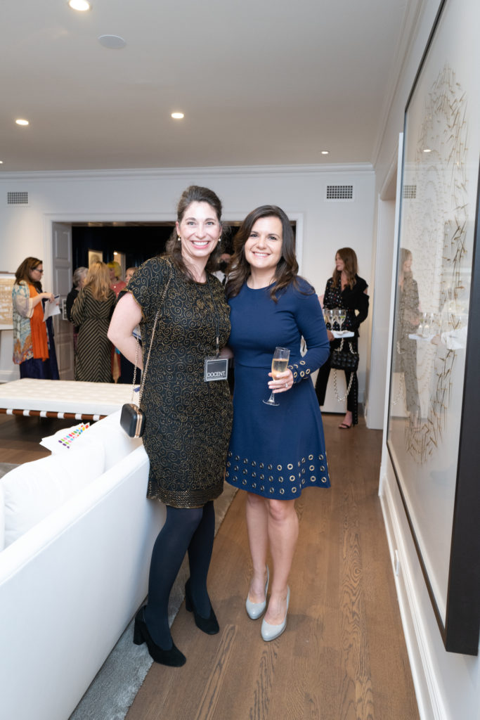 CAMH's Felice Cleveland, Johanne Gatto at the museum fundraiser Another Great Night (Photo by Daniel Ortiz)