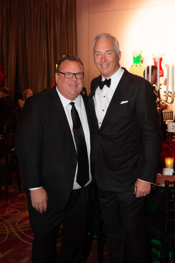 Underbelly Hospitality owner and executive chef Chris Shepherd, Bobby Tudor at the Houston Ballet Ball (Photo by Wilson Parish)