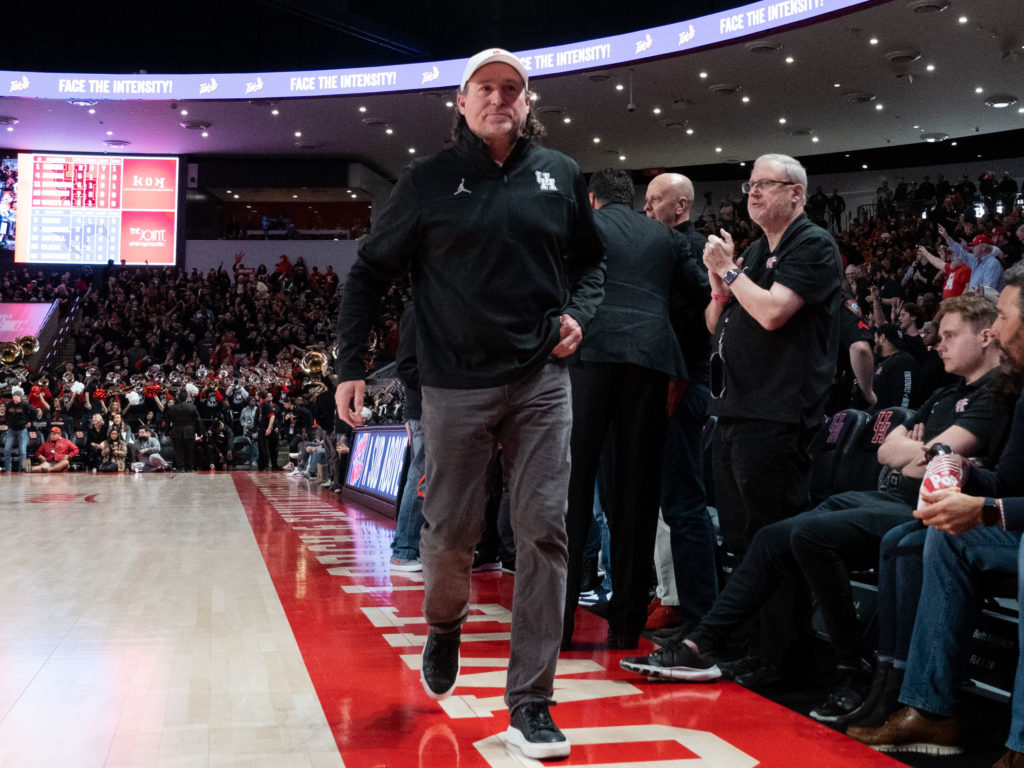 University of Houston football coach Dana Holgorsen doesn't have much use for false hype. (Photo by F. Carter Smith)