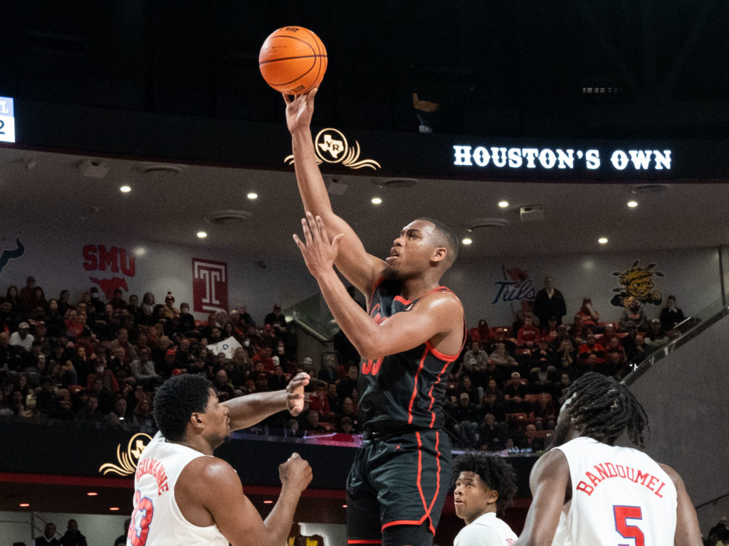 University of Houston Cougars men’s basketball team defeated the SMU Mustangs