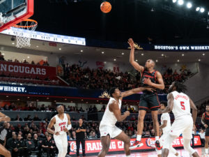 University of Houston Cougars men’s basketball team defeated the SMU Mustangs