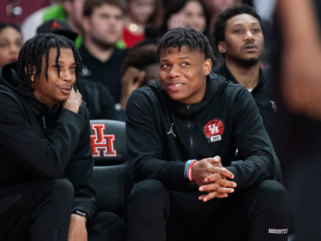 Tramon Mark and Marcus Sasser have both been out since December. (Photo by F. Carter Smith)