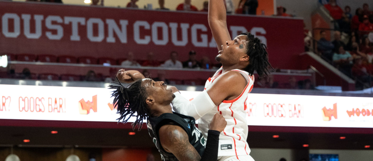 University of Houston Cougars men’s basketball team defeated the Tulane Green Wave, Wednesday night at the Fertitta Cente