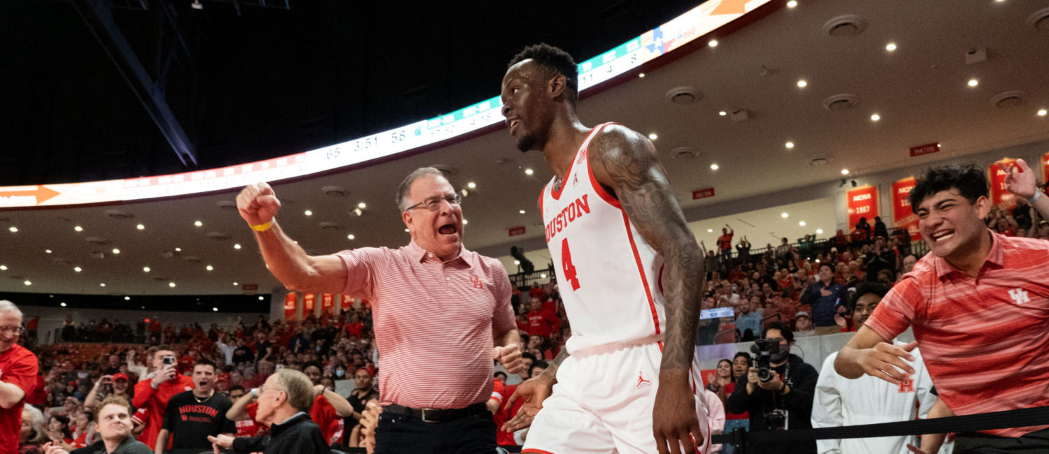 University of Houston Cougars men’s basketball team defeated the Tulane Green Wave, Wednesday night at the Fertitta Cente