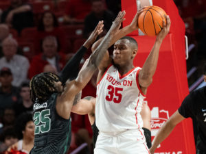 University of Houston Cougars men’s basketball team defeated the Tulane Green Wave, Wednesday night at the Fertitta Cente