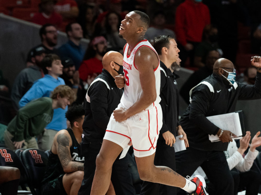 Fabian White Jr. is enjoying this Houston season. (Photo by F. Carter Smith)
