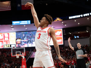 The University of Houston Cougars basketball team defeated the University of Central Florida, Thursday night at the Fertitta Center