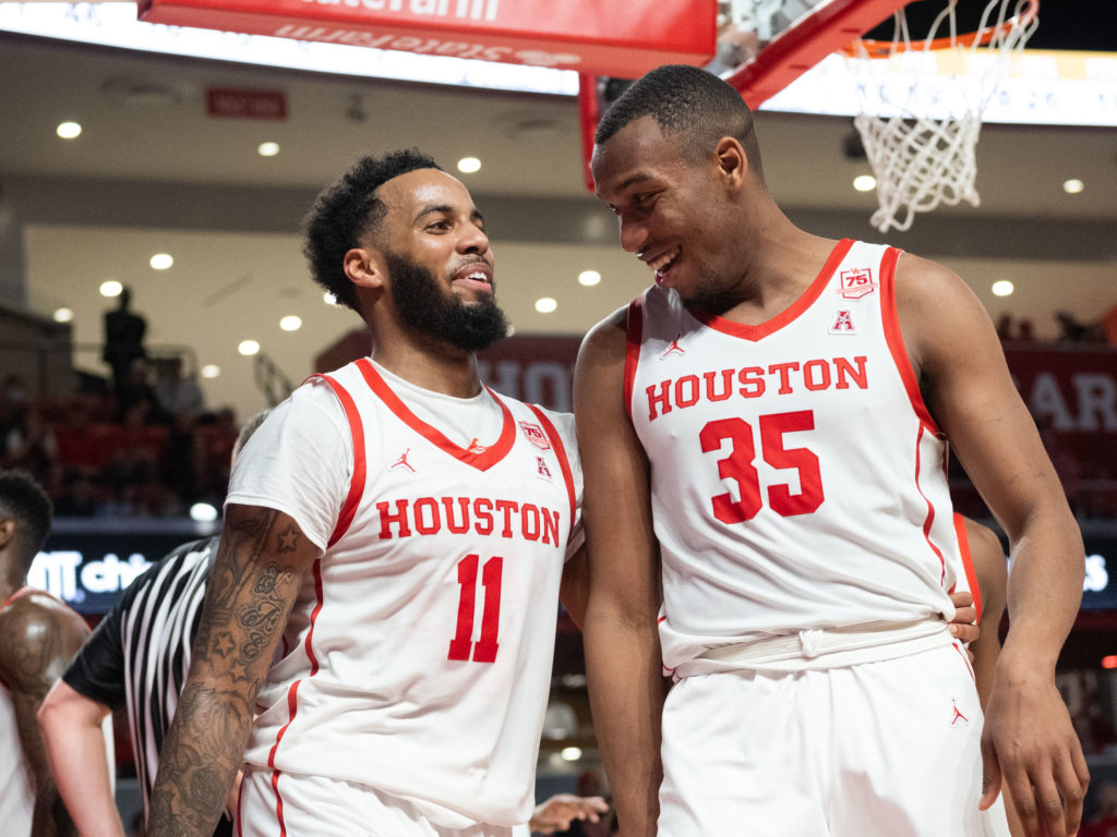 The University of Houston Cougars basketball team defeated the University of Central Florida, Thursday night at the Fertitta Center