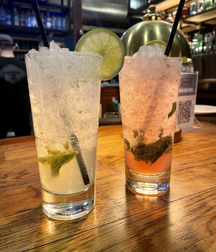 Courtside Kitchen serves up pickleball and ranch waters on tap. Photo by Courtney Dabney.