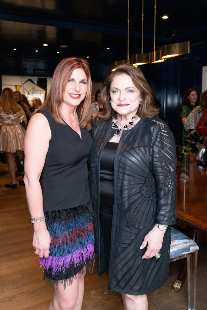 Cynthia Wolff, Beth Wolff at CAMH's Another Great Night (Photo by Daniel Ortiz)