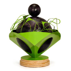 Dmitri Koustov’s “The CosmoChess Queen,” 2022 (Photo by Kennon Evett )