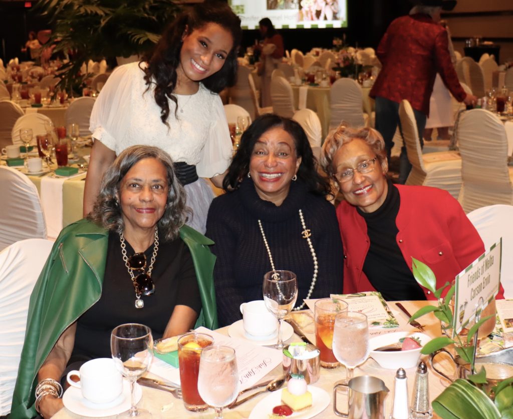 Pamela Ireland, Mauri Ervin, Josie Daniels, Pamela Davis at the HLS&R Trailblazers Awards luncheon