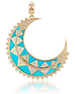 Harwell Godfrey Diamond Major Moon Medallion