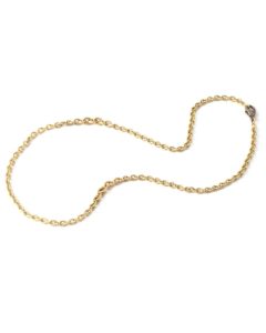 Sylva & Cie 18K Yellow Gold Graduated Chain Necklace