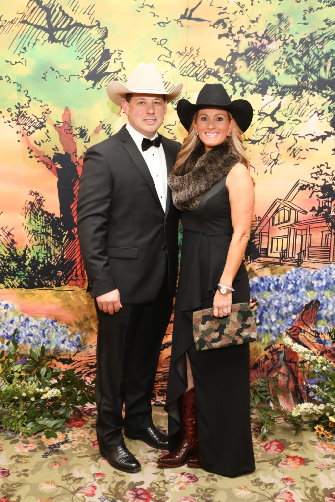 Kolby & Emily Wahl at the Junior League of Houston Charity Ball (Photo by Priscilla Dickson)