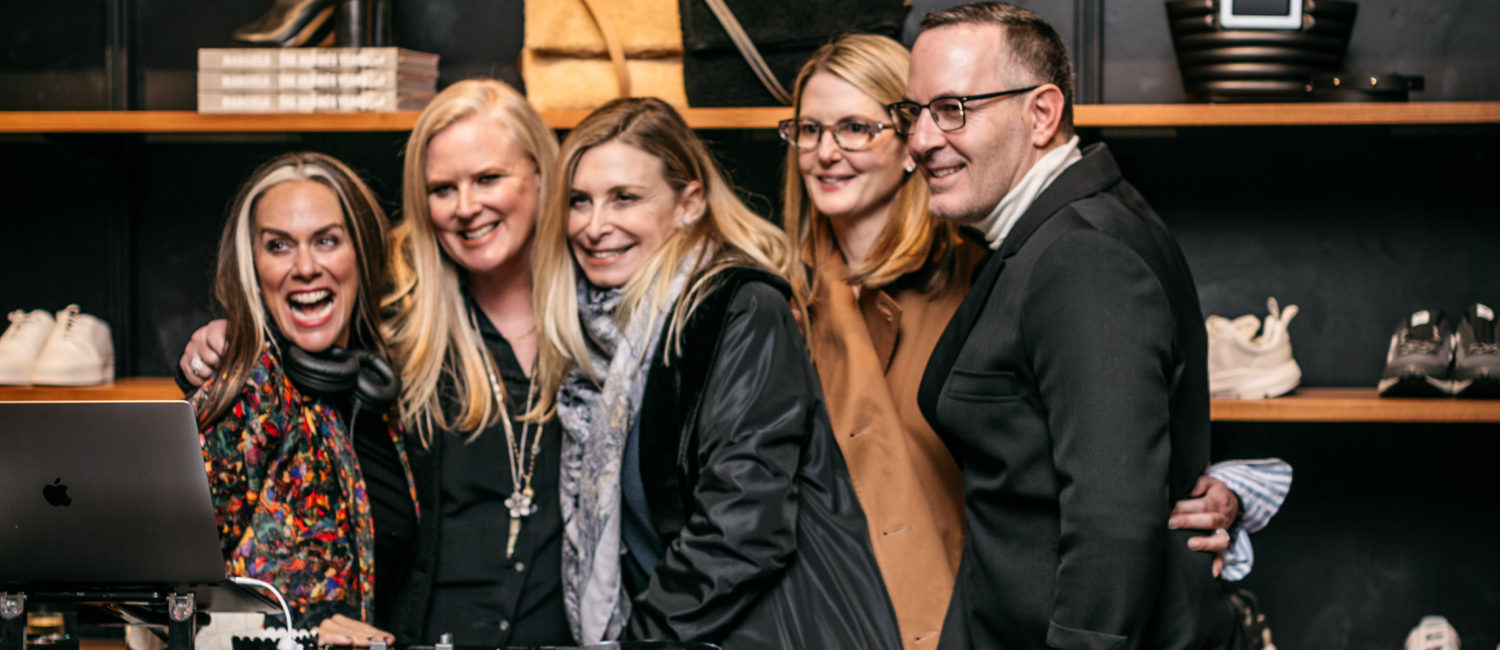 Lucy Wrubel, Suzanne Droese, Lael Brodsky, Piper Wyatt, Brian Bolke (Photo by Rebecca Patton, Beckley Photography)