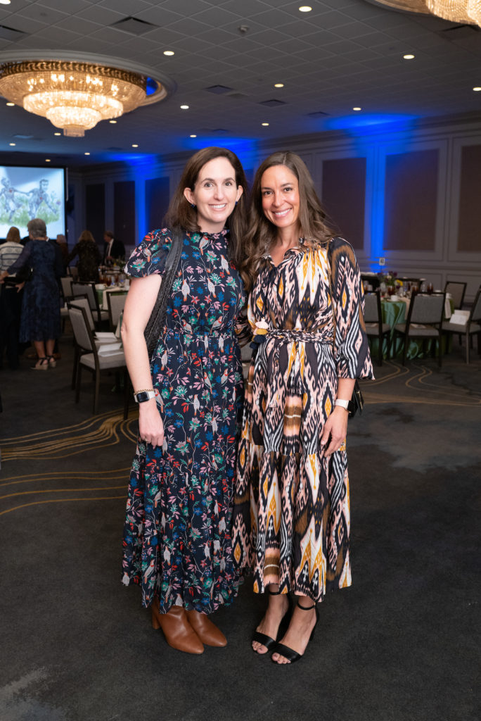 Mary Dawson, Heather Safi at the Bo's Place luncheon (Photo by Daniel Ortiz)