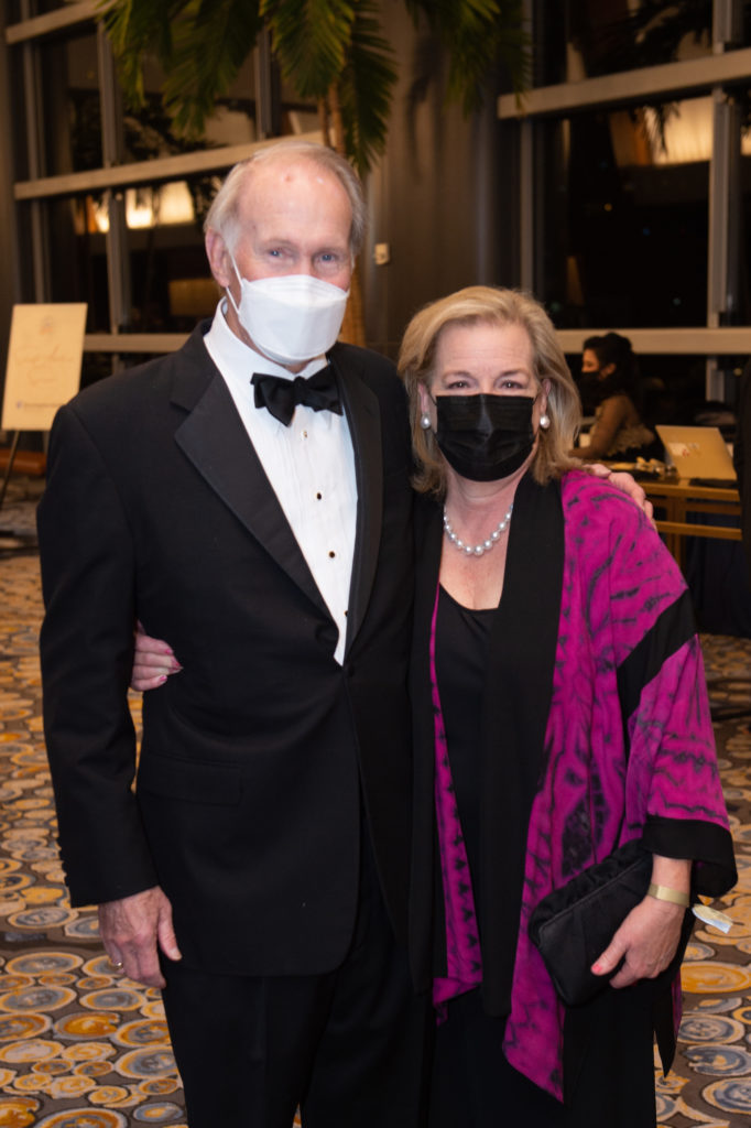 Jim & Molly Crownover at the American Heart Association Heart Ball at the Hilton Americas-Houston. (Photo by Wilson Parish)