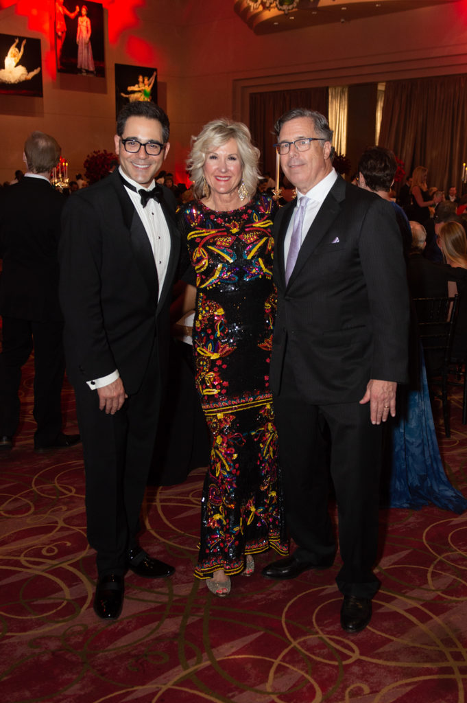KPRC Channel 2's Owen Conflenti, Candy Stansbury, KPRC Channel 2 vice president and general manager Jerry Martin (Photo by Wilson Parish)