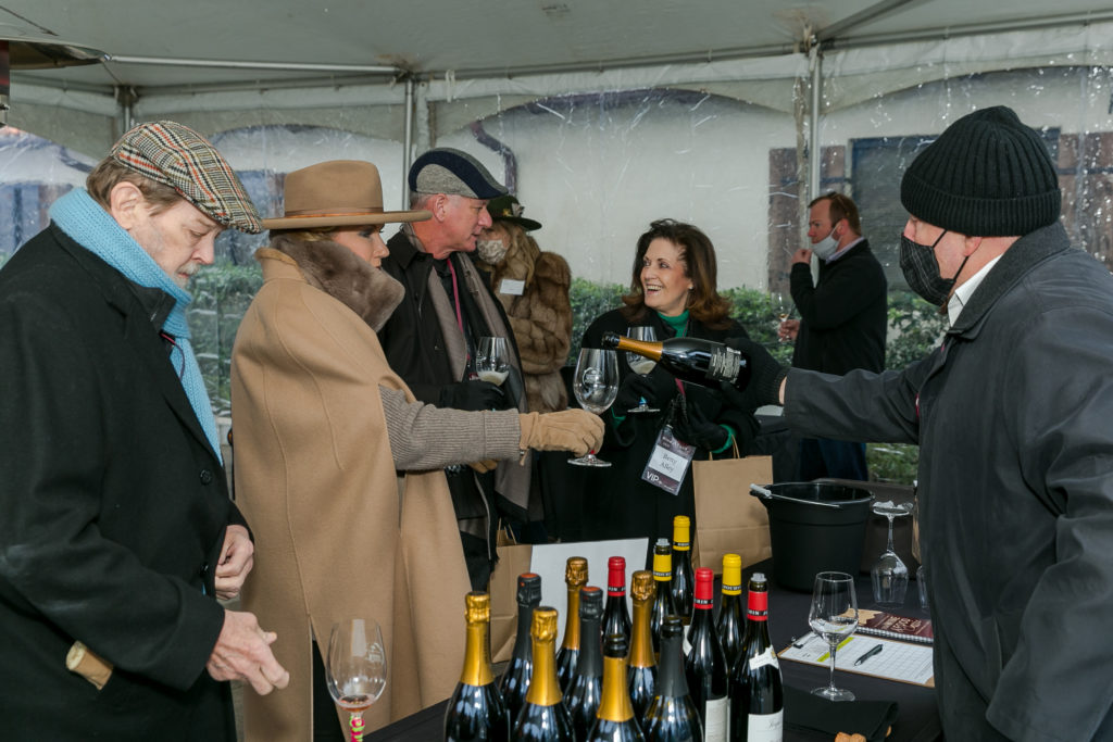 Weather during the 2021 Wine & Food Classic at The Clubs at Houston Oaks was frosty but on February 12, the weather is expected to be warmer. (Photo by Emily Jaschke)