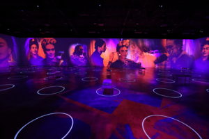 Frida Kahlo’s timeless and powerful works are accompanied by music from the anthology of Florence the Machine. (Photo by Quy Tran)