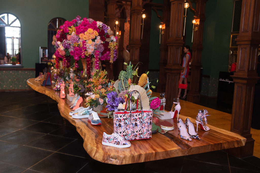 Galleria merchants joined the spring luncheon celebration of Asia Society Texas Center with merchandise displays and fashion presentations. (Photo by Shelby Hodge)