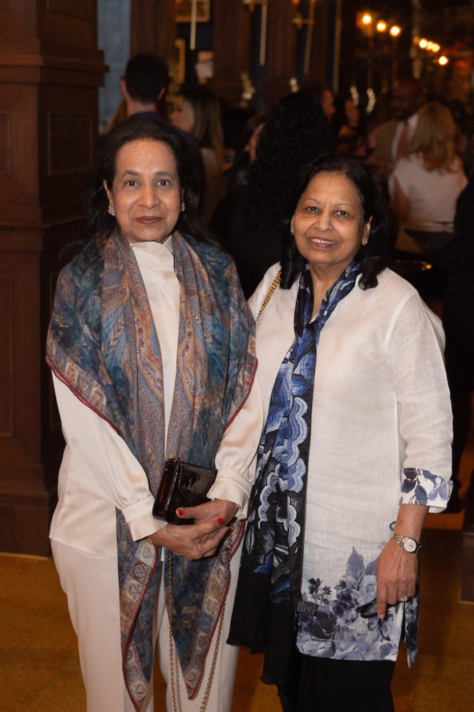 Sushila Agrawal, Anita Gupta at Musaafer for The Galleria/PaperCity Spring Luncheon. (Photo by Wilson Parish)